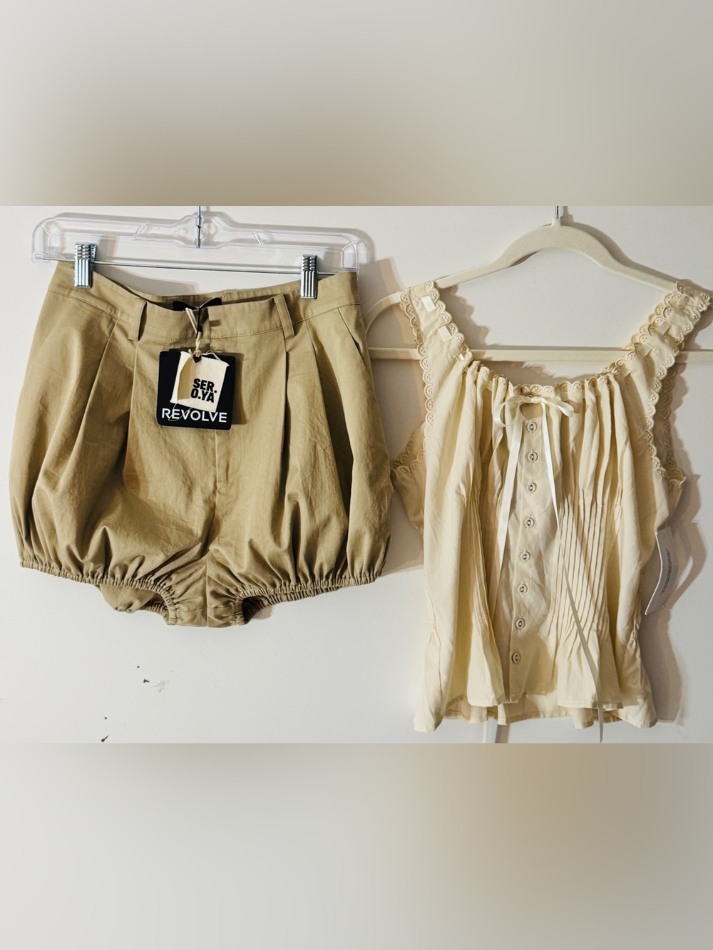 SER.O.YA X RUMORED X REVOLVE JO SHORTS & COTTAGE TANK BY RUMORED! NEW WITH TAGS